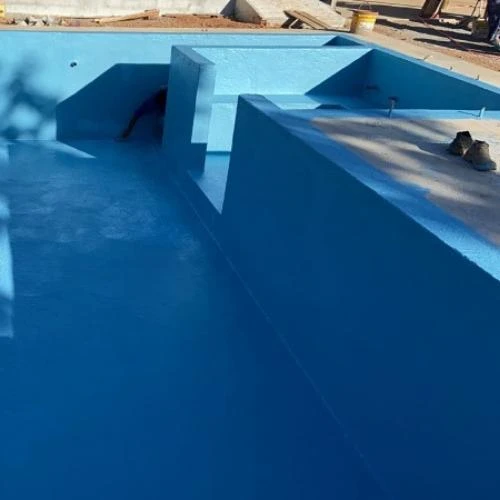 Impermeabilização de piscina com manta asfáltica